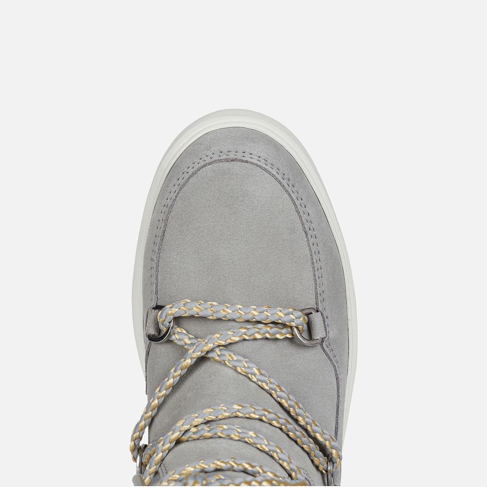 Geox Bayan Bot Gri/Gümüş - Kaula Abx - QGT-247963